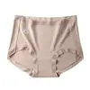 Ropa interior de modal para mujer 60S de cintura alta de algodón puro 7A con entrepierna antibacteriana, talla grande, transpirable, bragas, pantalones cortos al por mayor
