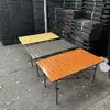 Mesa Plegable para Exteriores al por Mayor Portátil Picnic Camping Mesa de Rollo de Huevo Montaje en Coche Puesto de Barbacoa al Aire Libre Mesa Plegable