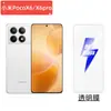 Película de vidro temperado adequada para celular Xiaomi pocoX6pro X6 HD alta alumínio galvanoplastia Película anti-espião transparente com artefato