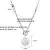 Collar con Colgante de Hebilla de Letra Larga Cadena para Clavícula de Mujer Cadena de Cuello Ins Tendencia Hip-hop Estilo Frío Cadena para Suéter Accesorios