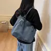 Bolsa Transversal para Mãe de Meia-Idade de Comércio Exterior 2025 Nova Moda Bolsa de Ombro Portátil Bolsa Tote Retro Simples de Grande Capacidade