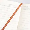 Cuaderno A6 de piel sintética PU para oveja con bolsillo, tacto suave, bloc de notas de cuero suave para negocios pequeños de hojas sueltas, engrosado, se puede imprimir con logo