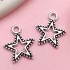 Comercio exterior superventas Plata tibetana animal mariposa tortuga aleación joyería colgante hecho a mano DIY collar pulsera colgante accesorios