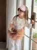 Ropa de Otoño y Pantalones Anmeiya Orgánico Cero Sensibilidad Ropa de Casa para Niños Pijama Infantil Estampado Completo Cuello Alto Puños Algodón Térmico