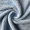 Tejido de Malla Jacquard Ondulado de Nylon de 200 g Ropa Interior de Bikini Hueca Vestido de Mujer Protector Solar Cubre-traje Tejido Jacquard