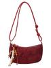 Bolso de Gamuza de Nicho Súper Popular de Otoño para Mujer, Nuevo Bolso Cruzado Versátil para el Día a Día 2026, Bolso Pequeño de Hombro o Axila