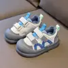 Zapatos deportivos para niños, zapatos casuales, zapatos de cuero impermeables para exteriores, nuevos de otoño para niñas, zapatos sencillos para niños, zapatos para caminar para bebés