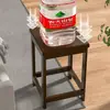 Estante para flores para uso doméstico en la sala de estar, macetero de pie, estante junto al televisor, balcón, sofá, mesita auxiliar pequeña de noche, mesa de centro