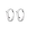 SHIA Sterling Silver 925 Nó Envolvimento Orelha Fivela Nicho High-end All-match Unisex Brincos Fábrica Reta