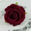 Nuevo producto transfronterizo: Cabezas de Flores de Rosa Artificiales, Rosas de Terciopelo con Perlas, Decoración de Pared de Flores para Salón de Bodas, Cabezas de Flores Artificiales, Accesorios para Fotografía