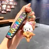 Llavero de Muñeca de Dibujos Animados Sanrio Kulomi, Colgante de Máquina de Bolas, Llavero Lindo para Bolsos, Pequeño Regalo al por Mayor