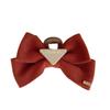 Escape Princess Headwear Curry Color Double-Sided Big Bow Grab Hair Accessory Sweet Shark Clip Hair Clip Female Head