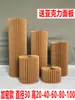 Mesa de Postres Plegable Roja para Bodas Decoraciones Columnas Romanas Soporte de Columna Exhibición de Ventana de Boda Columnas Decorativas de Papel Plegable