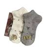 Novas Meias de Barco de Primavera para Homens e Mulheres Meias com Laço de Renda Japonesas Meias Doces de Princesa Versáteis Meias de Inverno