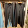 Pantalones de Verano para Mujer 2023 Sueltos de Pierna Ancha Plisados de Pierna Recta Textura Plisada Pantalones Casuales de Negocios Drapeados 456032