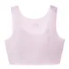 Sujetadores para Estudiantes de Secundaria y Preparatoria para Niñas, Ropa Interior para Adolescentes, Periodo de Desarrollo de Niñas, Sujetador Fino sin Costuras tipo Chaleco para Escuela Primaria
