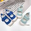 Zapatos de Lona para Niños Verano Niñas Nuevos Zapatos para Niños Pequeños Zapatos Casuales de Tela para Bebé Jardín de Infancia Interior Zapatos Blancos