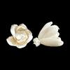 Entrega Directa desde la Base, Flores de Jazmín Pequeñas de 4 cm, Flores Secas para Decoración del Hogar, Flores Sola Hechas a Mano, Se Pueden Perforar e Insertar en un Tallo.