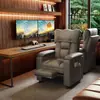 Sillón de Sofá para E-Sports, Silla de Computadora para Cybercafé, Silla Reclinable, Cómoda para Estar Sentado Mucho Tiempo, Silla Gamer para Uso Doméstico con Respaldo, Sillón de Sofá Perezoso Cómodo