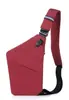 Bolsa de pecho ajustada antirrobo para pistola para hombre Bolso de mano nuevo Bolsa de almacenamiento Mochila con hombro Bolso bandolera Mochila pequeña de viaje para mujer