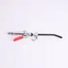 Pistola de Ar para Soprar Poeira de Alta Pressão, Pistola Pneumática para Soprar Poeira, Pistola de Remoção de Poeira para Compressor de Ar de Reparo Automotivo, Pistola de Soprar com Bico Curvo de Metal, Atacado em Estoque