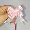Novas Flores Puxadas à Mão com Laço Grande #45, Flores para Decoração de Carro de Casamento, Embalagem de Presente de Feriado, Flores Lisas