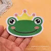 Boneca Plana de Pvc Panda Fofo Etiqueta de Couro Abelhinha Tigre Sapo Acessórios Chapéu Acessórios de Roupa DIY Desenho Animado