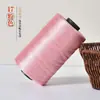 Hilo de seda de hielo algodón mercerizado lino cinta plana tejido diy cojín tejido a mano zapatos primavera verano protección solar sombrero para el sol bolso de ganchillo hilo