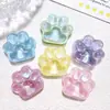 Acessórios de Resina Brilhantes Gatinho Fofo Garra de Gato Joias DIY Artesanal Grampo de Cabelo Chaveiro Pingente Acessórios Pacote de Material de Produção