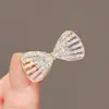 Broche Antiexposição Laço de Fita High-End Luxo Versátil Alfinete Simples Acessório Antiexposição para Terno