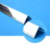 Tiras de Proteção de Canto Brilhantes de Fábrica Fornecidas Diretamente para Casa Tiras de Proteção de Canto Brilhantes Tiras de Proteção de Canto de Cor Galvanizada Tiras de Proteção de Canto Prateadas