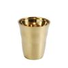 Copo de Cerveja de Aço Inoxidável 304 Atacado Copo de Água para Restaurante Copo Coreano Copo de Água para Jardim de Infância Copo para Gargarejo Copo de Chá Copo com Escultura