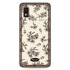 Adequado para Capa de Celular Sharp, Luxuosa, Simples, Criativa e Interessante, Capa Flexível com Proteção Total nas Bordas, Cor Sólida Digital, Resfriamento para Mulheres
