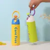 Nueva botella de agua deportiva para fitness al aire libre, taza térmica portátil, taza de doble uso de acero inoxidable al vacío de gran capacidad, transfronteriza
