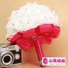 Fuente de plataforma en el extranjero Ramo de novia estilo coreano Ramo de boda de espuma estilo europeo Lata de flor para lanzar en la boda