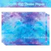 Wx068 Gradiente Azul Púrpura Papel Sydney 17g Dulce de Regalo Papel de Envoltura a Prueba de Humedad Xinghai Decorativo Papel Sydney