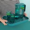 Jarra Fría de Plástico para el Hogar Jarra Fría Resistente al Calor Gran Capacidad Jarra para Jugo Jarra para Té de Verano Tetera