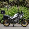 GSADV es adecuado para la caja lateral de tres cajas Spring Breeze 800MT, caja trasera, caja de aleación de aluminio modificada, accesorios de liberación rápida, portaequipajes para motocicletas