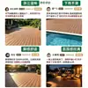 Piso de madeira composta para villa, placa de madeira-plástico coextrudada para exterior para pátio, terraço, varanda, piso externo anticorrosivo e à prova d'água