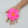 Grampo de Cabelo Flor de Freesia, Acessórios de Cabelo com Atmosfera Simulada, Estilo de Férias Sessão de Fotos na Beira-Mar, Presilha de Tiara, Estilo Boêmio