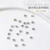 Produto Acabado com Strass Empilhados de Tamanho Pequeno, Super Brilhante, Bolas de Strass Empilhadas Mini, Strass de Fundo Pontiagudo, Decorações para Nail Art, Diamantes