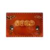 Nova 3mm perfurado dupla face impresso cristal impresso acrílico placa artesanal diy rattan cesta tecida placa inferior acessórios de hardware