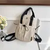 Bolsa Multifuncional Impermeable Ligera con Cordón para Mujer Serie Puff Bolsa de Pecho Mochila Transfronteriza Se Puede Usar Cruzada o Llevar en la Mano