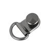 Atacado em Estoque 9*14mm Aço Inoxidável Fivela para Sapato de Caminhada Distribuição Pregos de Instalação Tira de Sapato Fivela de Sapato D-Ring para Bolsa