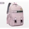Nova Mochila Escolar para Aluno do Ensino Fundamental Grande Capacidade Casual Mochila para Aluno do Ensino Médio Bolsa de Viagem ao Ar Livre Bolsa Simples para Estudante