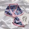 Bufanda de seda perezosa pequeña larga estrella mismo estilo elegante combinable traje verano delgada protector solar Corea del Sur bufanda de cuello para mujer