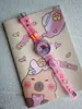 Relógio Fofo de Desenho Animado Sanrio Relógio Decorativo Infantil Relógio para Meninos e Meninas Presente de Aniversário para Meninos e Meninas