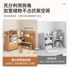 Estantería de Esquina Estante de Almacenamiento de Escritorio Escritorio de Dormitorio Estante Pequeño Almacenamiento de Dormitorio Estudiantil Estante Multicapa Estante de Almacenamiento