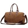 Bolso de viaje de moda europea y americana, bolso de lona, bolso de fitness con diseño de zapato, bolso de hombro portátil de viaje