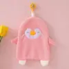 Toalha de Mão Criativa de Veludo Coral Personalizada, Toalha Absorvente de Pendurar, Toalha de Mão Infantil, Toalha de Pendurar Fofa, Toalha de Mão